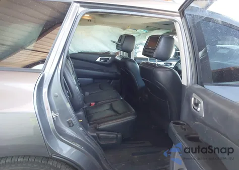 2017 Nissan Pathfinder Sl из США, поврежденный, VIN 5N1DR2MN1HC637381